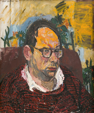 Portrait of John Bratby, 1956 (oil on canvas)