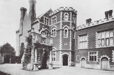 Hunstanton, Old Hall (b/w photo)