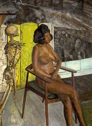 African Girl No. 2, 1965 (oil on canvas)