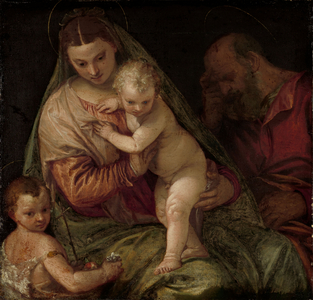 Holy Family with Young Saint John, 1550-1575 (oil on canvas)
