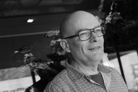 Claude Bathany, 2023 (b/w photo)