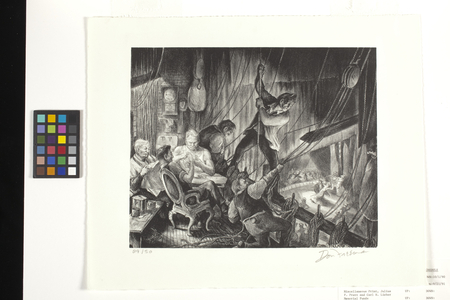 On The Fly Rail (lithograph)