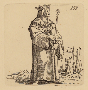 Holbein illustration for Erasmus’s In Praise of Folly (engraving)