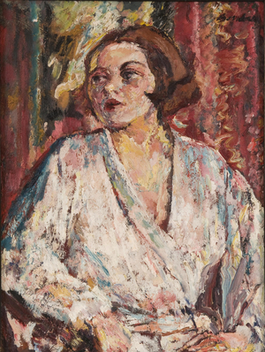 Portrait of Eunice Levi, 1933 (oil on canvas)