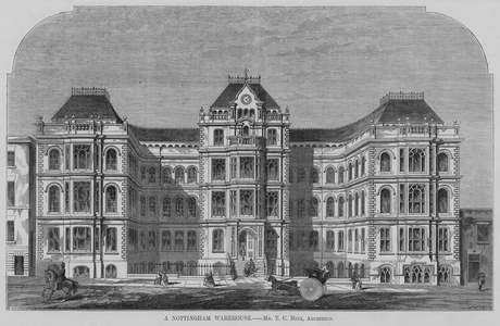 A Nottingham Warehouse (engraving)