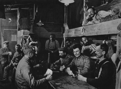 I. WK - Western Front - Trenches (photo)