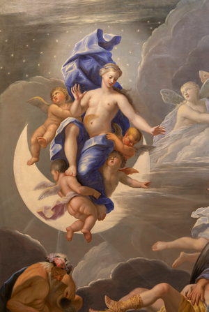 The King's Great Bedchamber, 1701 (painted ceiling)