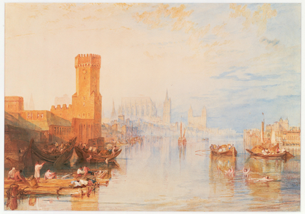 Cologne From the River, 1820 (w/c on paper)
