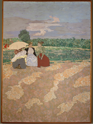 Park in Paris: The Conversation, 1894 (oil on canvas)