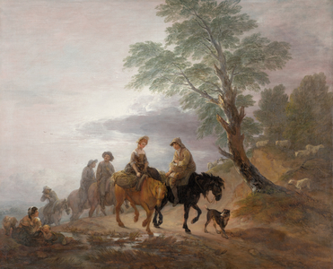 Going to Market, Early Morning, c. 1773 (oil on canvas)