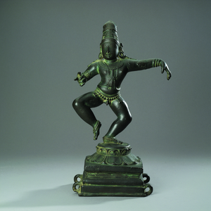 Sambandar, Child Saint Devoted to Shiva, c.1100 (copper alloy)