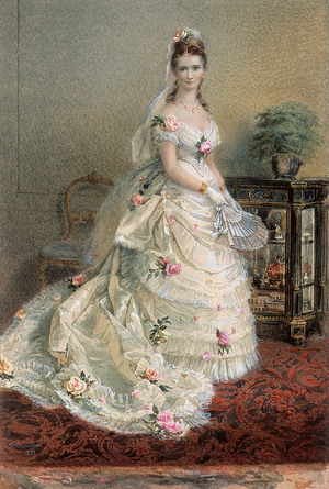 Portrait of Julie Farmer, 1874 (w/c on paper)