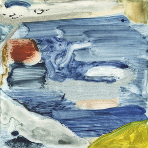 Rocks, Paros, 2017 (monotype)