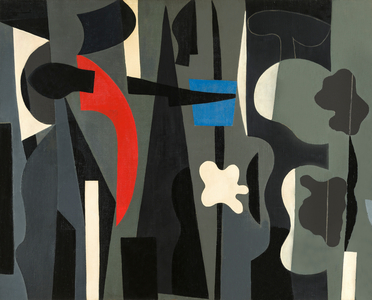 Geometrical Composition, 1952 (oil on canvas)