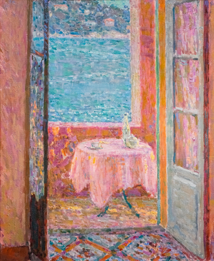 La Table de la mer, Villefranche-sur-mer, 1920 (oil on canvas)