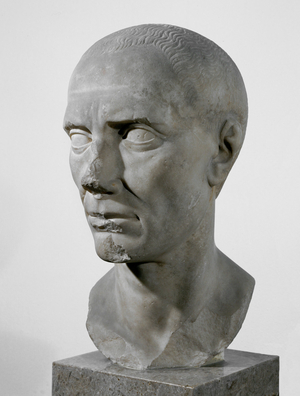 Marble bust of Julius Cesar (marble)