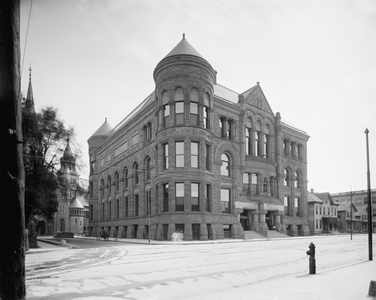 Public Library, Minneapolis, Minnesota, USA, c.1905 (b/w photo)