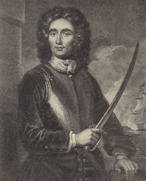 Vice-Admiral John Benbow (litho)