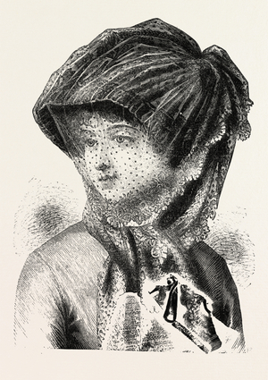 Travelling Hat, Fashion, Engraving 1882