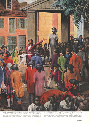 Slavery, Magazine Plate, USA, 1950s