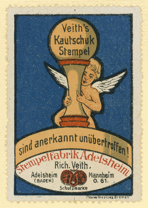 Veith's rubber stamps (colour litho)