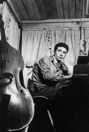French Singer Gilbert Becaud October 1959 (photo)