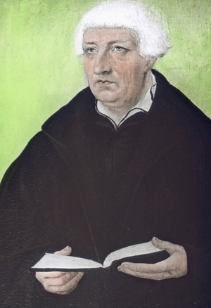 Scene from the life of Protestand reformer Martin Luther