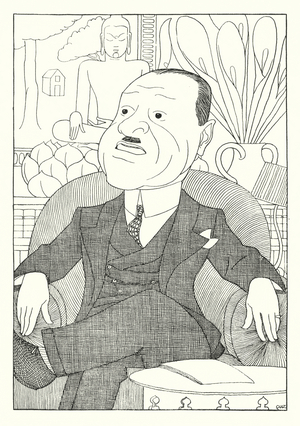 Mr Somerset Maugham (litho)