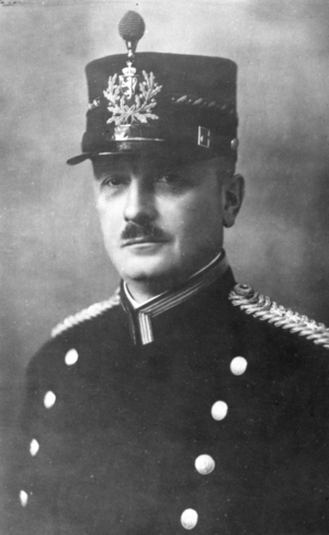 Police Chief Kristian Welhaven in Uniform, approx. Before World War II ..., 1935 (photo)