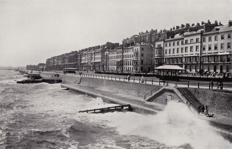 St Leonards-on-Sea (b/w photo)