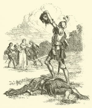 The Adventures Of Sir Artegall, The Tyrant Grantorto (engraving)