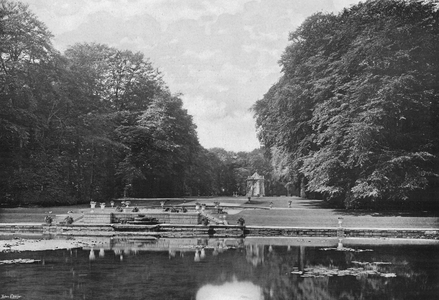 The Obelisk Pond (b/w photo)
