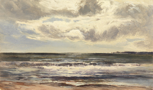 Grange-over-Sands, 1874 (oil on paper)