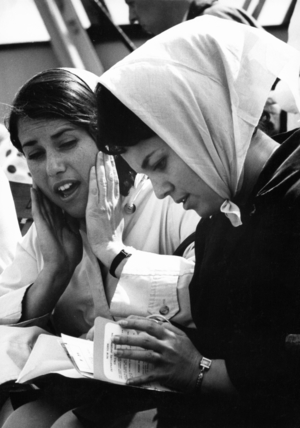 Young Englishwomen, 1967 (b/w photo)