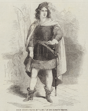 Mademoiselle Johanna Wagner as "Romeo," at Her Majesty's Theatre (engraving)