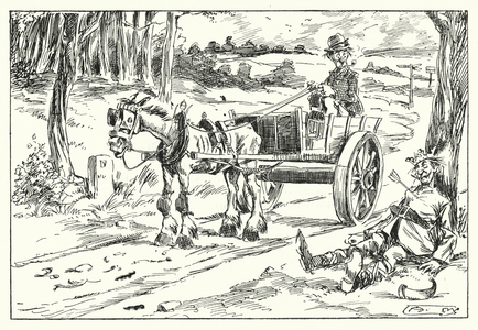 AD 1100, Death of Rufus (litho)