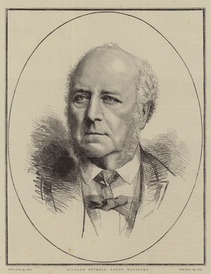 Richard Bethell, Baron Westbury (engraving)