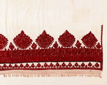 Fragment Of A Curtain (cotton embroidered with silk)