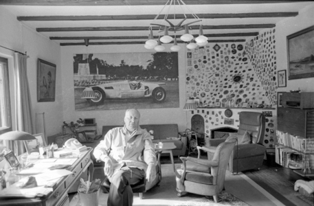 Hans Stuck, 1971 (b/w photo)