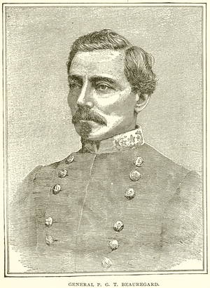 General P. G. T. Beauregard (engraving)