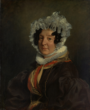 Madame Henri François Riesener, 1835 (oil on canvas)