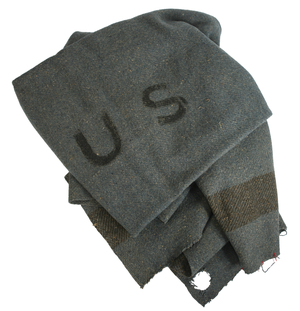 Union Soldier's U.S. marked blanket