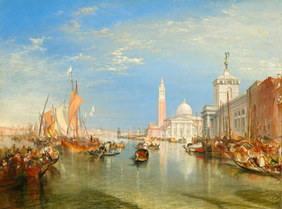 The Dogana and San Giorgio Maggiore, 1834 (oil on canvas)