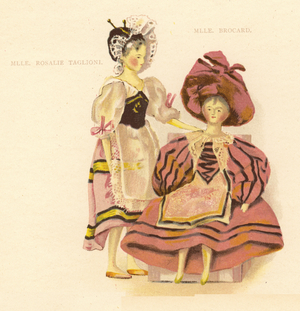 Mademoiselle Rosalie Taglioni, Mademoiselle Brocard (chromolitho)