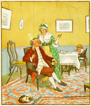 Frontice piece,  The Diverting History of John Gilpin, 1878 (litho)
