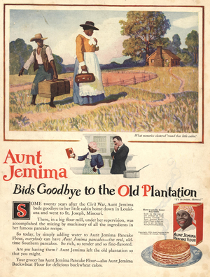 pancakes Aunt Jemima, 1920s