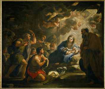 Adoration of the shepherds …