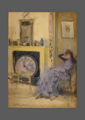 The Yellow Room, c.1883-84 (w/c and gouache on paperboard