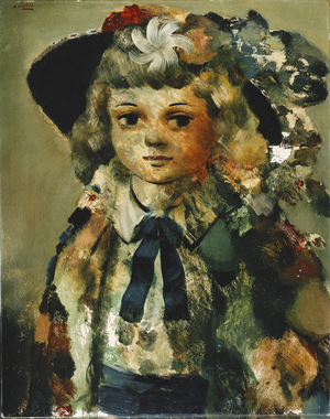 All Dolled Up, (oil on board)