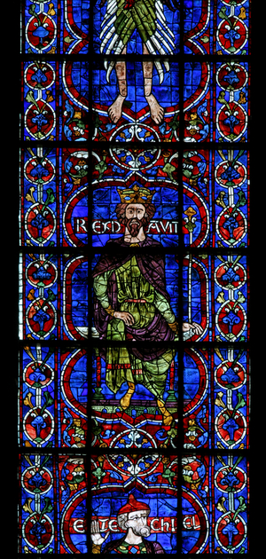 David (w103) (stained glass)